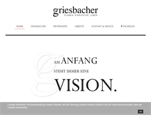 Tablet Screenshot of griesbacher.at